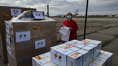Lithuanian cargo bound for Spain