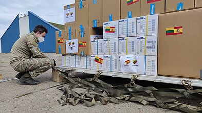 Lithuanian cargo bound for Spain