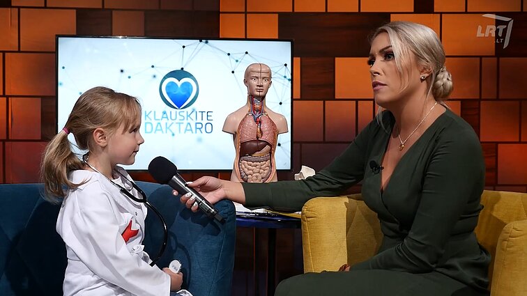 Kalba vaikai. Atsako Martyna: kuo žmogaus organizmui svarbios kepenys ir kaip jomis pasirūpinti?