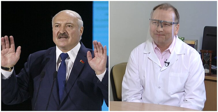 Medikų penkiaminutė: ką gydytojai pasakytų COVID-19 ignoruojančiam Aliaksandrui Lukašenkai?