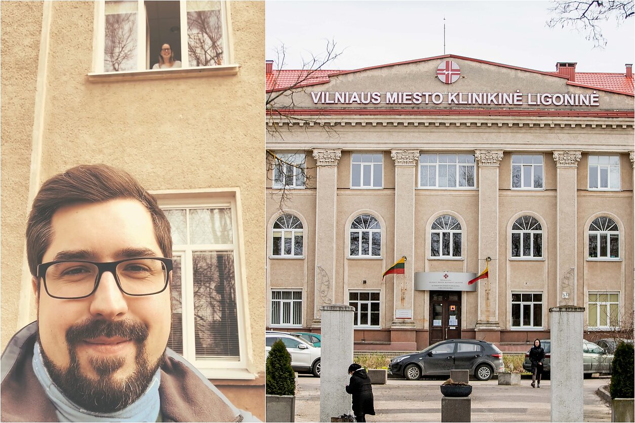 Andrius Burkša su žmona Andrius Burkša su žmona