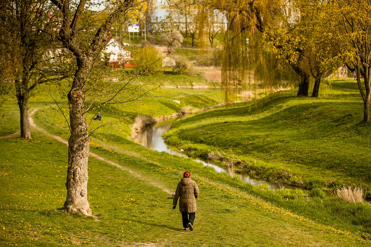 Kėdainiuose tekantis Smilgos upelis