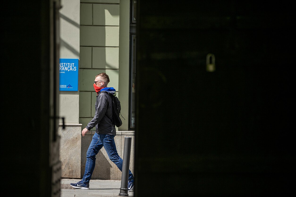 Quarantine in Vilnius