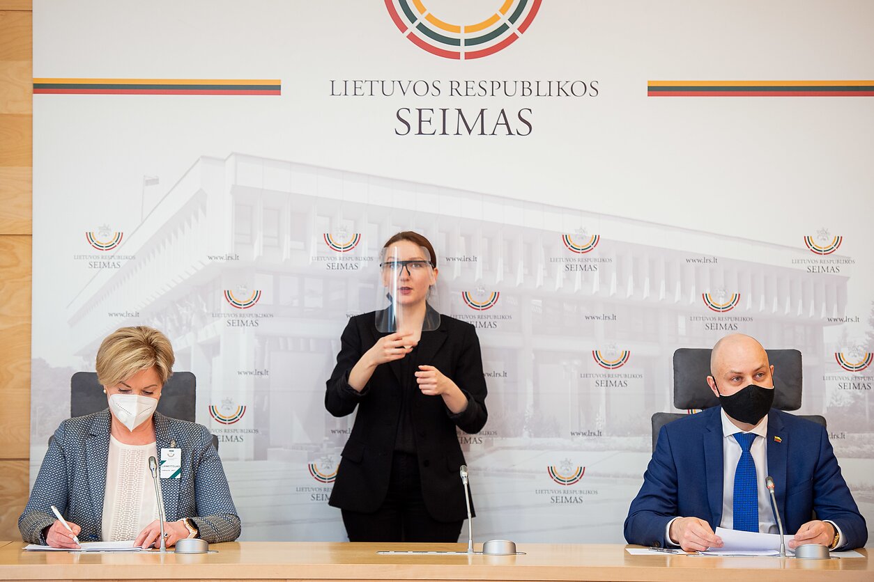 Rolanda Lingienė ir Aurelijus Veryga