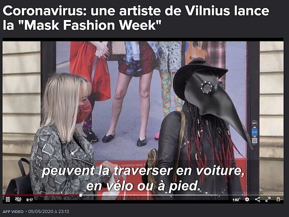 Kaukių mados savaitė užsienio žiniasklaidoje