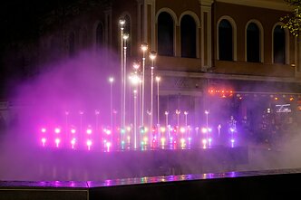 Fountain on Laisvės Avenue, Kaunas