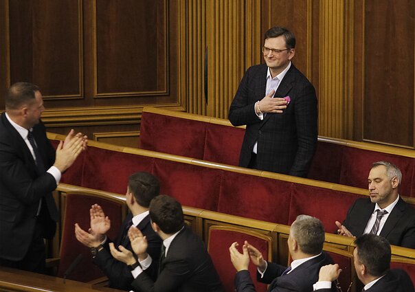 Ukrainos užsienio reikalų ministras Dmytro Kuleba