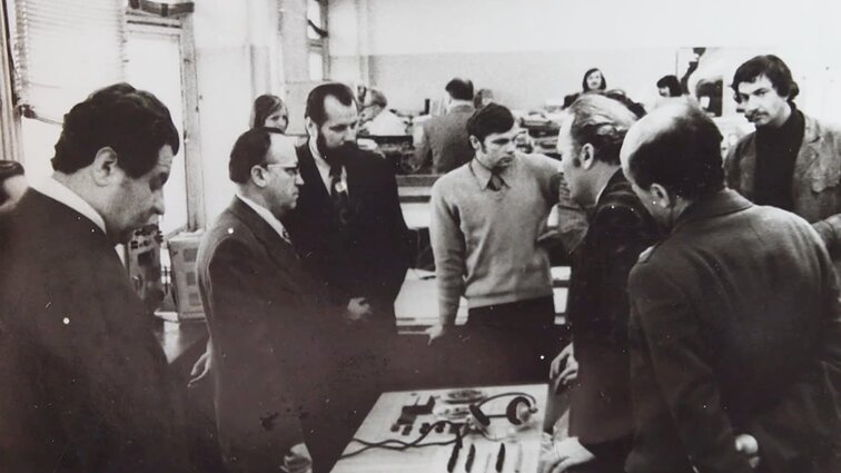 A. Kasperavičius su kolegomis 