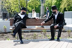 Kaune baigta atnaujinti Vienybės aikštė