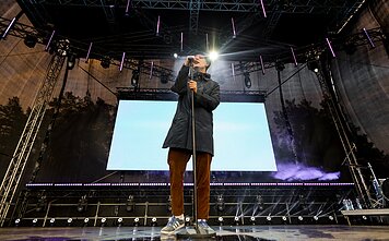 Junior A koncerto akimirka