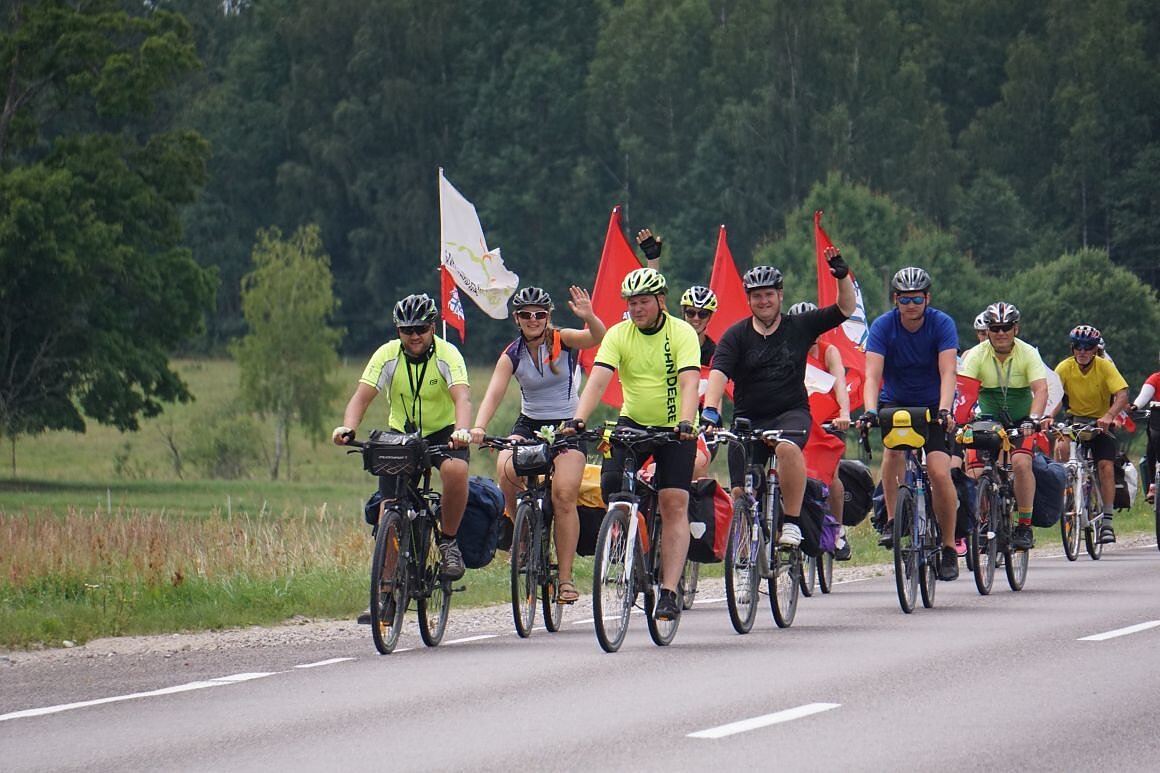 Žygis dviračiais aplink Lietuvą