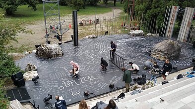 „Apvalytieji“ Teatro olimpiadoje Togoje (Japonija) 