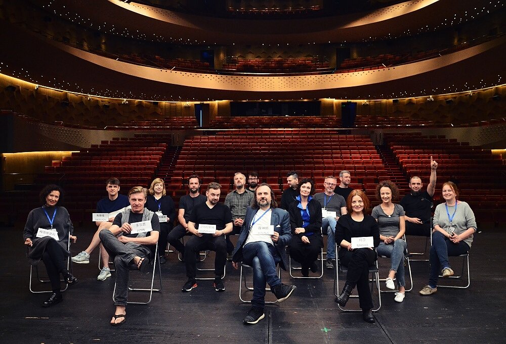 „Žuvėdra“ Guangdžou operos teatre (Kinija)