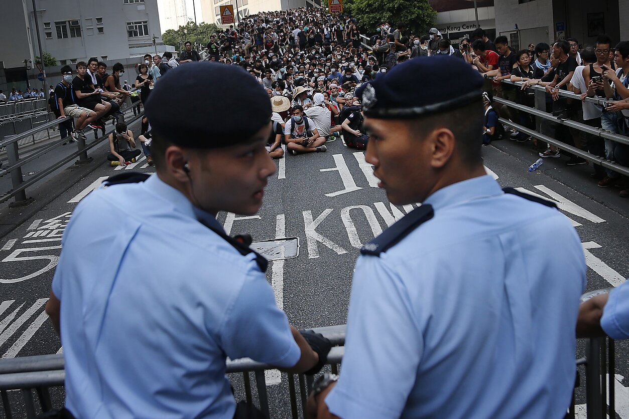 Protestai Honkonge