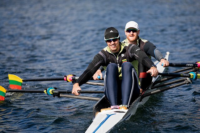 Aurimas Adomavičius ir Martynas Džiaugys