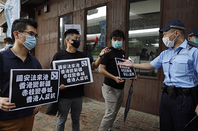 Honkongo protestai. Kinijos kongresas Honkongo protestai. Kinijos kongresas