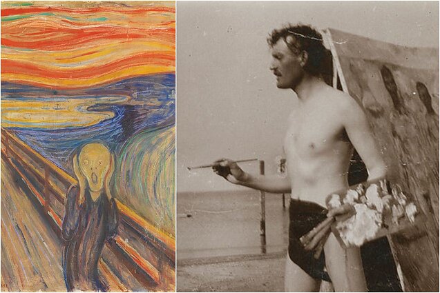 Edvardas Munchas, „Šauksmas“ ir autorius 