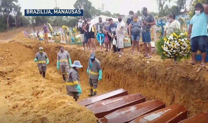 Brazilija COVID-19 akivaizdoje: virusu netikintis šalies prezidentas ir raginimai gydytis vaistais nuo maliarijos