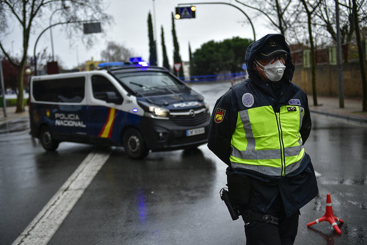 Police in Spain (associative image) Police in Spain (associative image)
