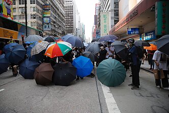 Protestai Honkonge. 2020 m. gegužės 27 d. Protestai Honkonge. 2020 m. gegužės 27 d.