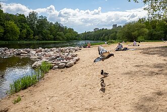 Atsinaujino Žirmūnų paplūdimys