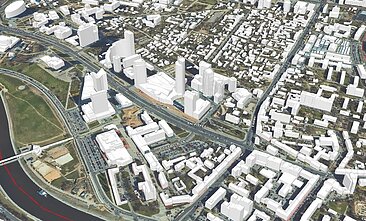 3D model of Vilnius