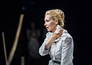 Eleonora Koriznaitė Dainiaus Kazlausko spektaklyje „Žuvėdra“