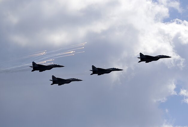 „MiG-29“ rusiški naikintuvai 