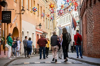 „Karalienės Bonos miestelis“ Stiklių gatvėje „Karalienės Bonos miestelis“ Stiklių gatvėje