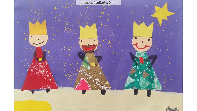 „Vakaro pasaka“/Simonos Vaitkutės piešinys