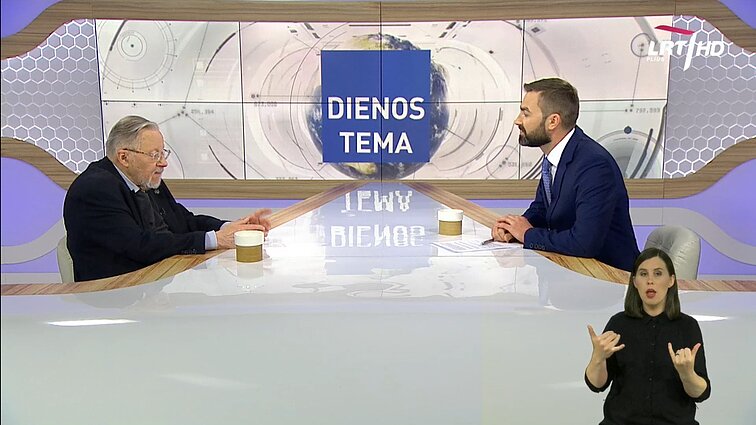 Dienos tema. Astravo klausimu Landsbergį nuvylė latviai: tokia pasidarė baltiškoji brolystė – pamoja euras ar doleris ir viskas baigiasi (su vertimu į gestų k.)