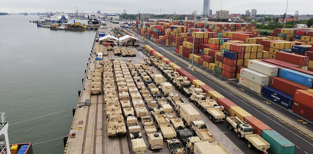 Rotational US troops departing Lithuania Rotational US troops departing Lithuania