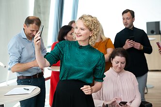 „Laisvės partijos“ suvažiavimas. Aušrinė Armonaitė