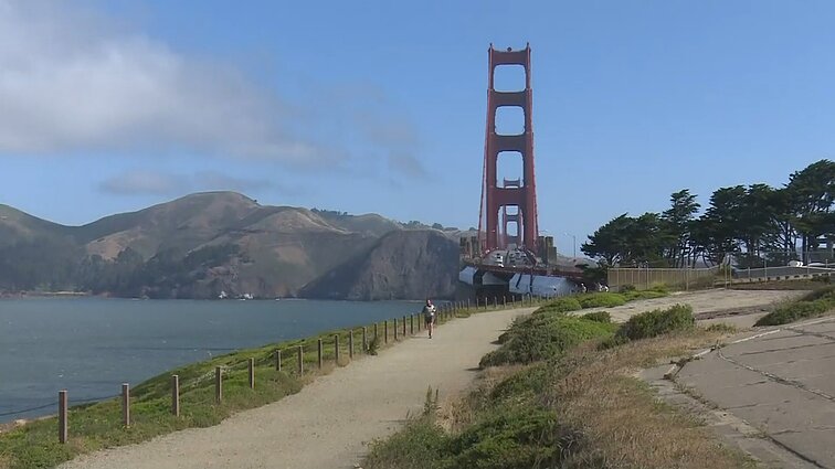 San Fransisko simbolis išgąsdino miestiečius: Aukso vartų tiltas ėmė „dainuoti“