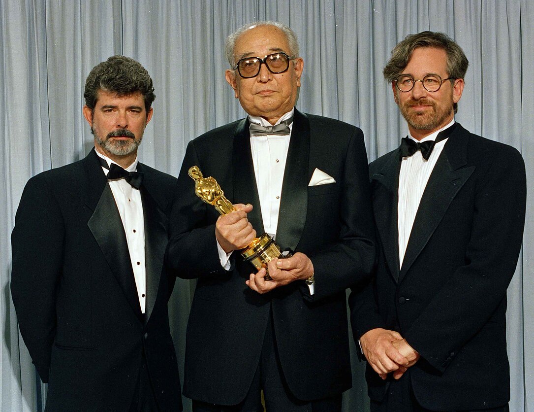 George Lucas, Akira Kurosawa ir Stevenas Spielbergas