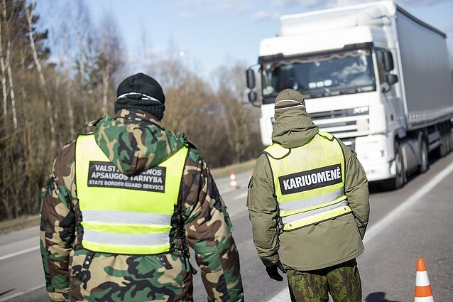 Kariuomenė karantino metu