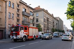 Kauno apygardos teisme pranešta apie sprogmenį Kauno apygardos teisme pranešta apie sprogmenį