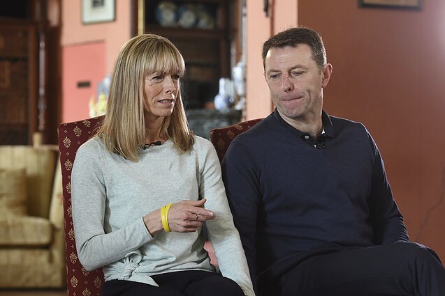 Dingusios Madeleine McCann tėvai Dingusios Madeleine McCann tėvai