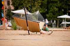 Paplūdimys Lukiškių aikštėje