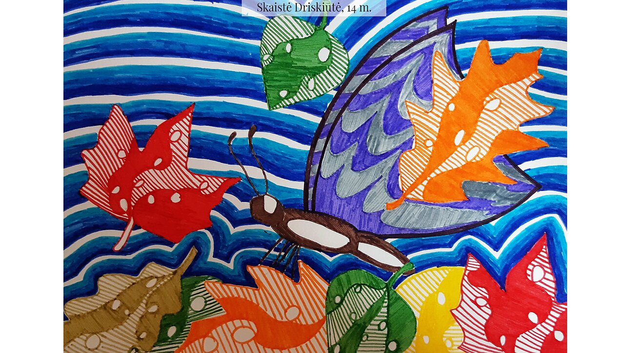 LRT nuotr., Skaistės Driskiūtės piešinys