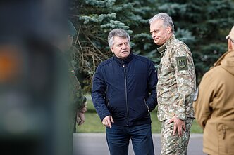 Jonas Vytautas Žukas, Gitanas Nausėda Jonas Vytautas Žukas, Gitanas Nausėda