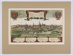 Abraomas Hogenbernas Liublino vaizdas 1618 Abraomas Hogenbernas Liublino vaizdas 1618
