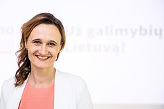 Liberalų sąjūdžio sąrašo lyderė, partijos pirmininkė Viktorija Čmilytė-Nielsen