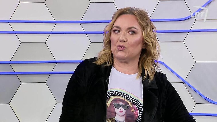 Ramūnas Zilnys kalbina. Studijoje – naują kūrinį išleidusi Rosita Čivilytė