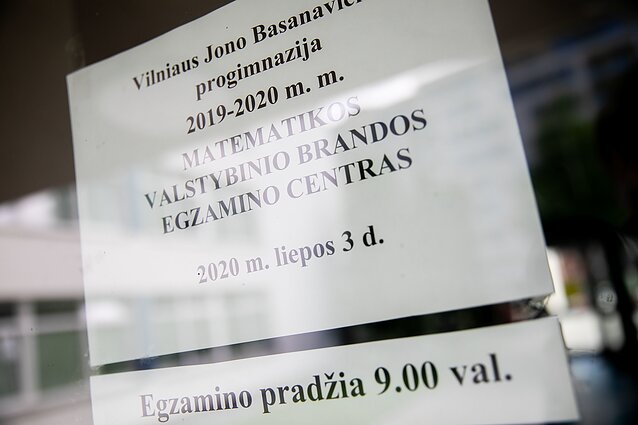 Matematikos egzaminas Matematikos egzaminas