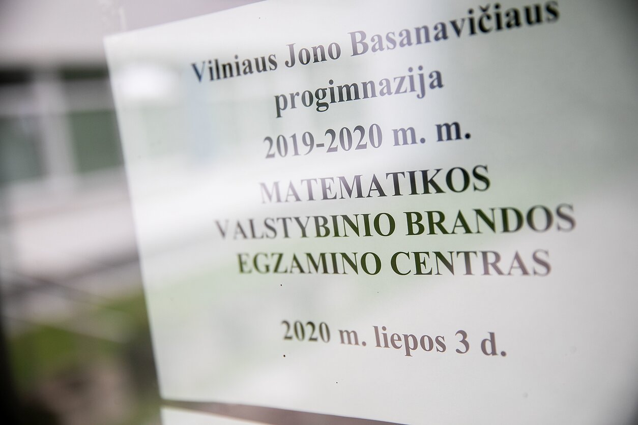 E. Blaževič  / LRT nuotr., Matematikos egzaminas