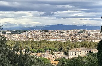 Romos vaizdas nuo Džanikolo kalvos