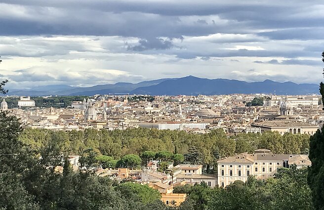 Romos vaizdas nuo Džanikolo kalvos