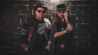 Robertas Semeniukas (dešinėje) ir Aleksandras Belkinas