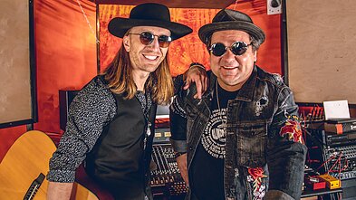 Robertas Semeniukas ir Aleksandras Belkinas